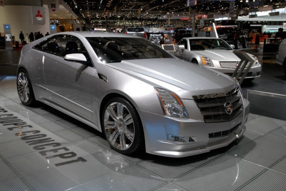 Cadillac presenterer sitt konsept CTC coupé.