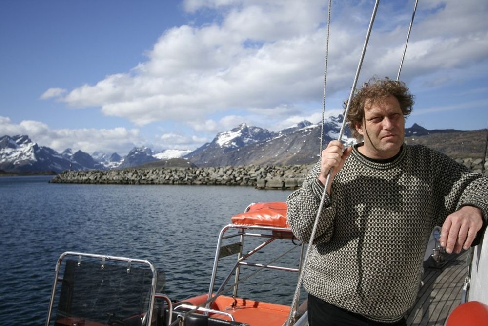 Bellona-leder Frederic Hauge kjemper mot seismikkskyting utenfor Lofoten.