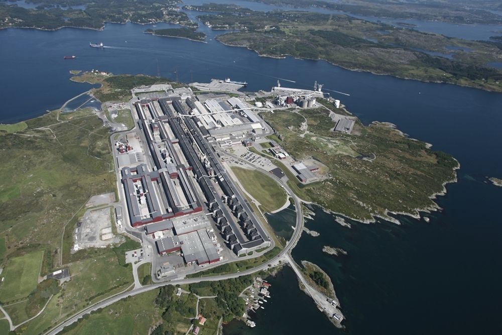 Hydro kutter i produksjonen ved aluminiumsanlegget på Karmøy.
