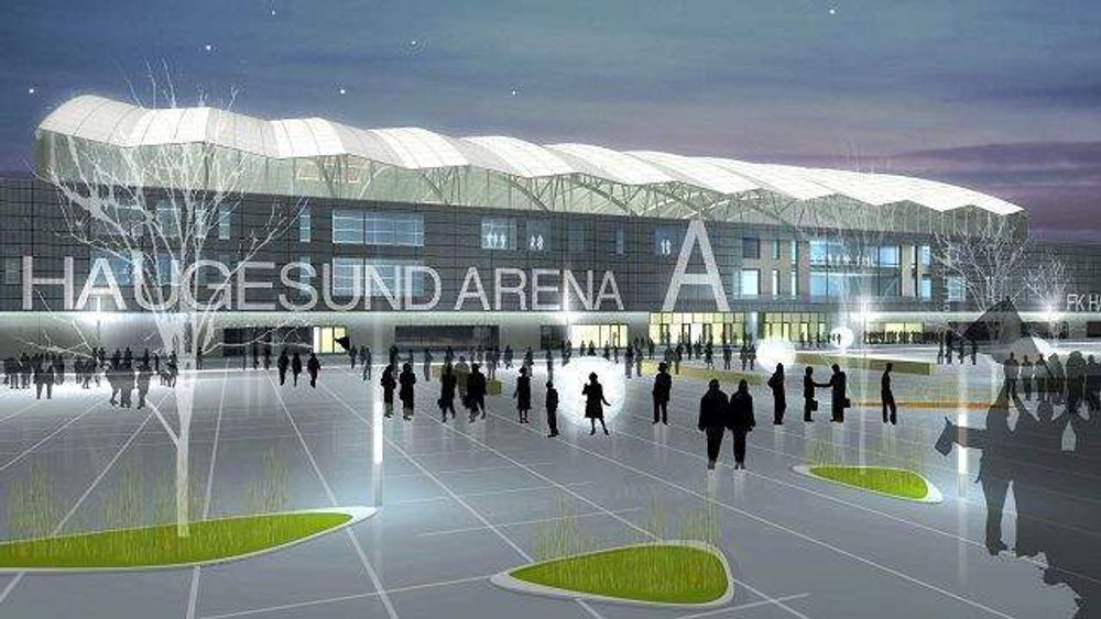 STORSTUE: Også Haugesund Arena er tenkt å bli arena for store nærings- og kulturarrangementer.