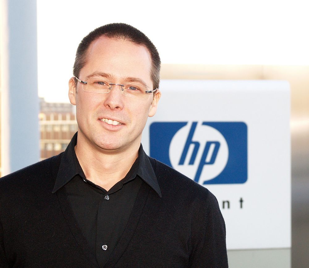 Chris Kirkemo varsler omveltninger i HPs markedstrategi i Norge.