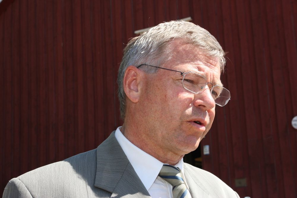 PÅ PLASS: Eksstatsminister Kjell Magne Bondevik.