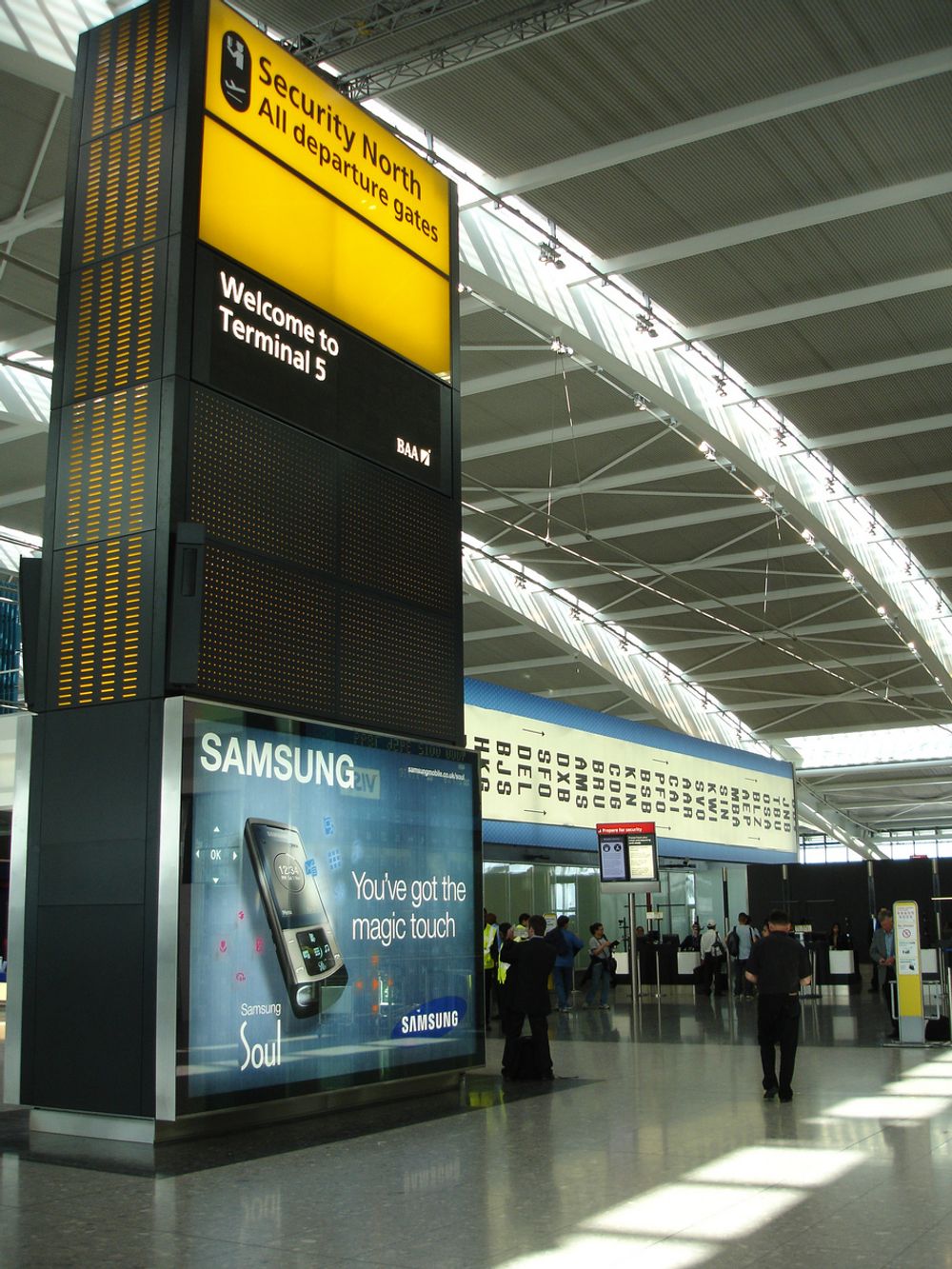 Heathrows nye terminal 5.