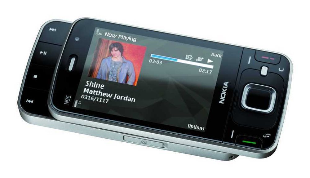 FINN FREM: Nokia N96 støtter naturligvis Ovi-familien av Nokias internett-tjenester, inkludert kart, musikk, deling av media med mer.