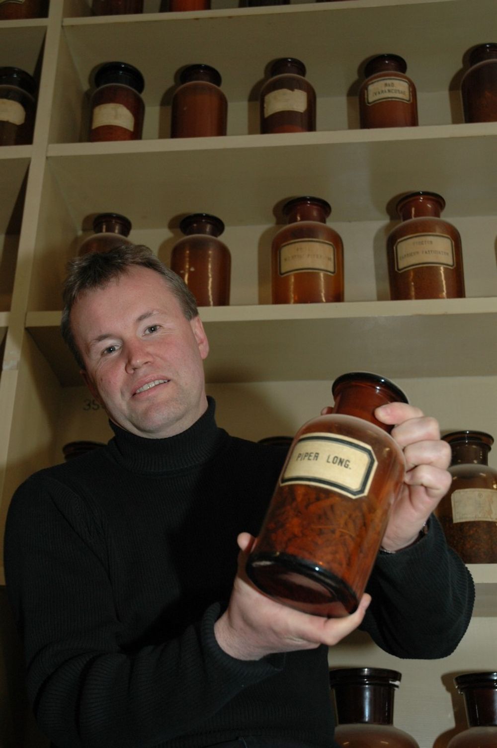 KRYDDER: Forsyningsdirektør Jon Urdal og de andre ansatte ved Arcus produksjonsanlegg i Oslo har mer enn nok krydder i hverdagen.