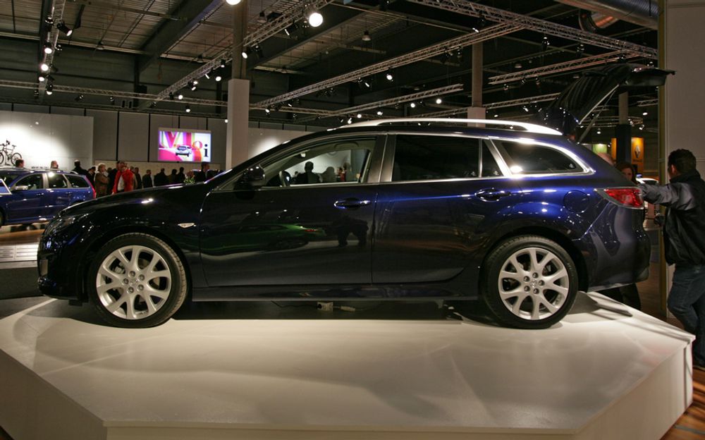 Her er nye Mazda 6. Den store og prisgunstige stasjonsvogna skal følge opp suksessen til forgjengeren og 626.