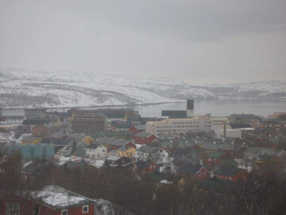 I SO2 SKYEN: Kirkenes er den norske byen som lider mest under russernes manglende investeringer i renseutstyr.