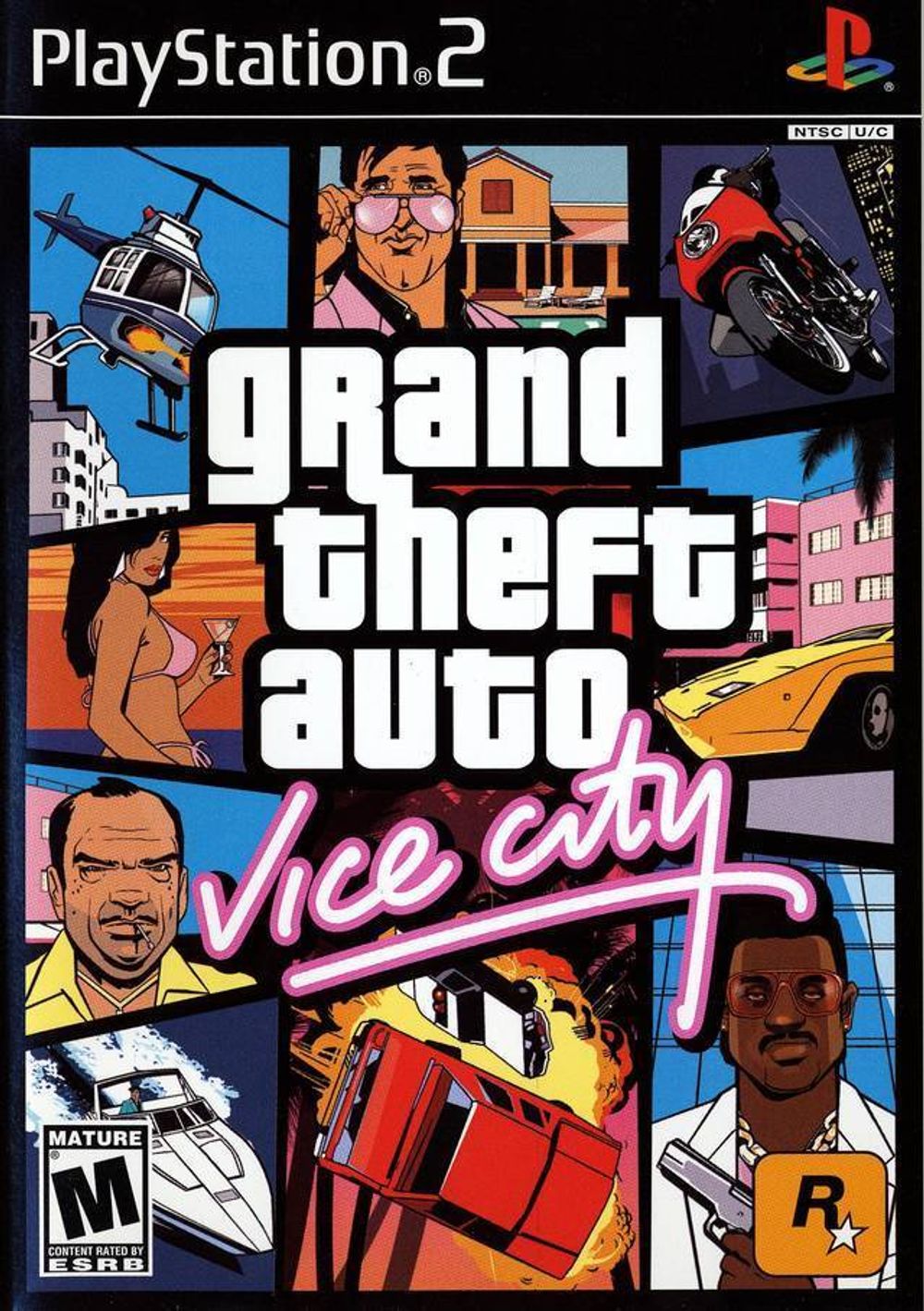 Grad Theft Auto Vice city.