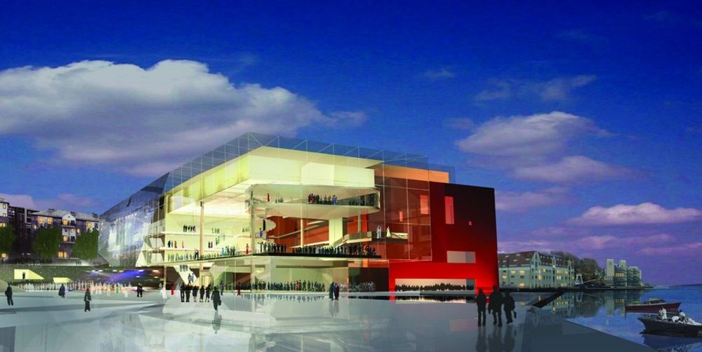KULTURBYGG: Nytt konserthus i Stavanger tilgodesees med 20 millioner kroner fra kulturminister Trond Giske.