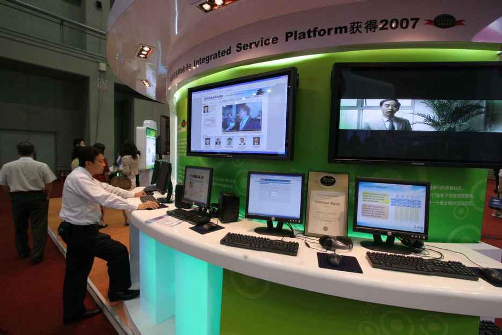 Bredbånd på alle plattformer på Broadband World Forum iBeijing i begynnelen av juni.