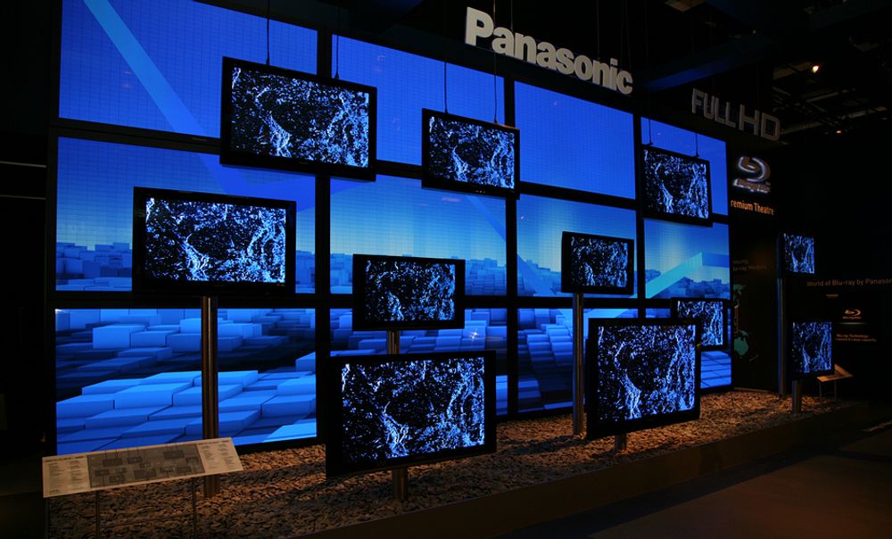 Panasonic er en av de store på TV-markedet.