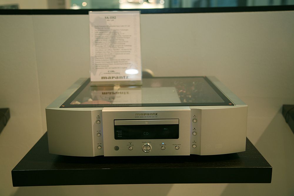 Marantz SA 11S2 er en kombinert CD- og SACD-spiller. Fra IFA-messa i Berlin.