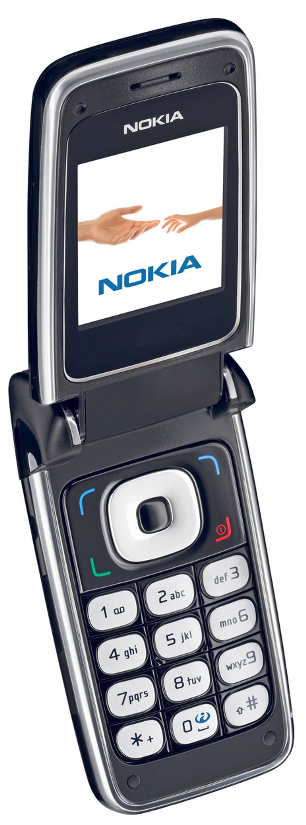 PÅ NETT:Mobiltelefonprodusentenes egen standard for å bruke WLAN som basestasjon. Denne Nokia 6136 er klar for den nye billigere tilkoblingsvarianten.