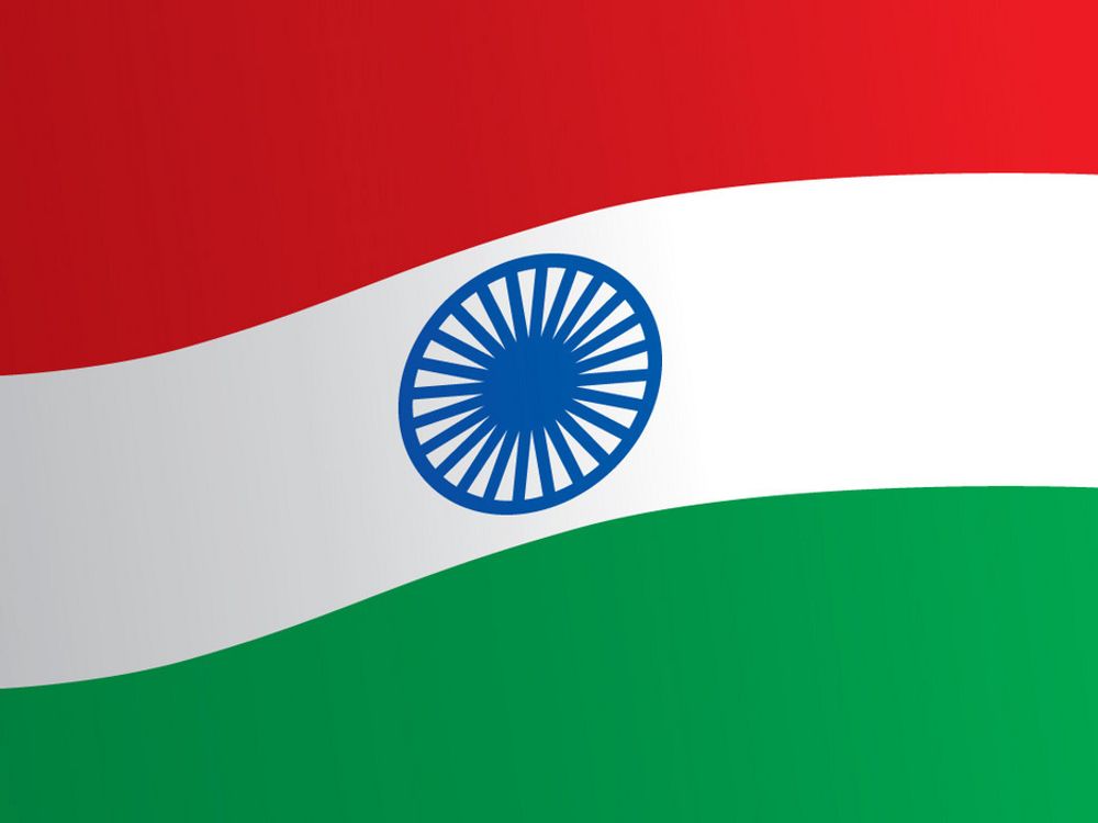 Indias flagg.