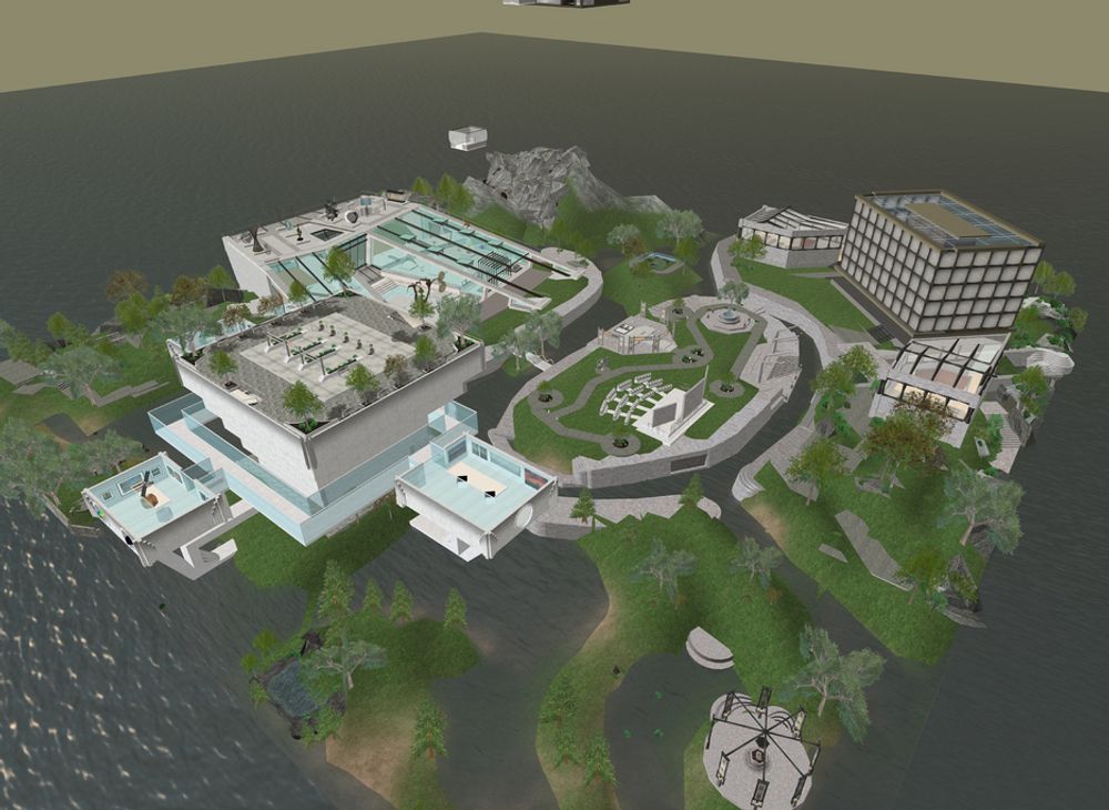 NÆRINGSLIVET ER MED: IBM har åpnet kontorer i den virtuelle verdenen Second Life.