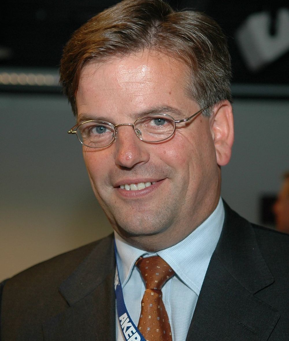 KAN GLISE: Konsrnsjef i Aker Kværner Martinus Brandal er ikke bare en av ledets best betalte industriledere, han kan også vise til rekordresultater teknologibedriften.