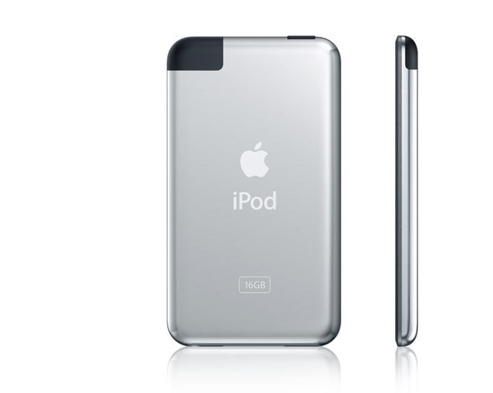 iPod Touch sett bakfra.