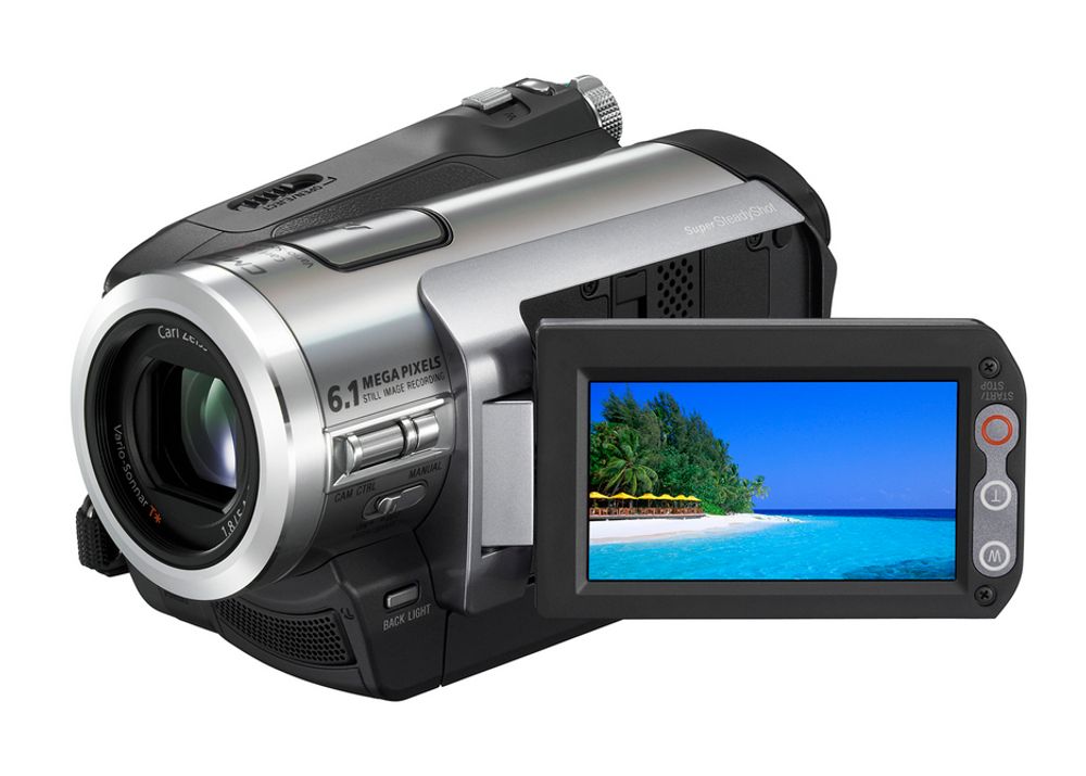 BESTE KAMERA: Sonys nye HD-kamera HC7 slår alle andre digitale kameraer og videokameraer på CES for integrering av ny teknologi både for fargegjengivelse og lagring.