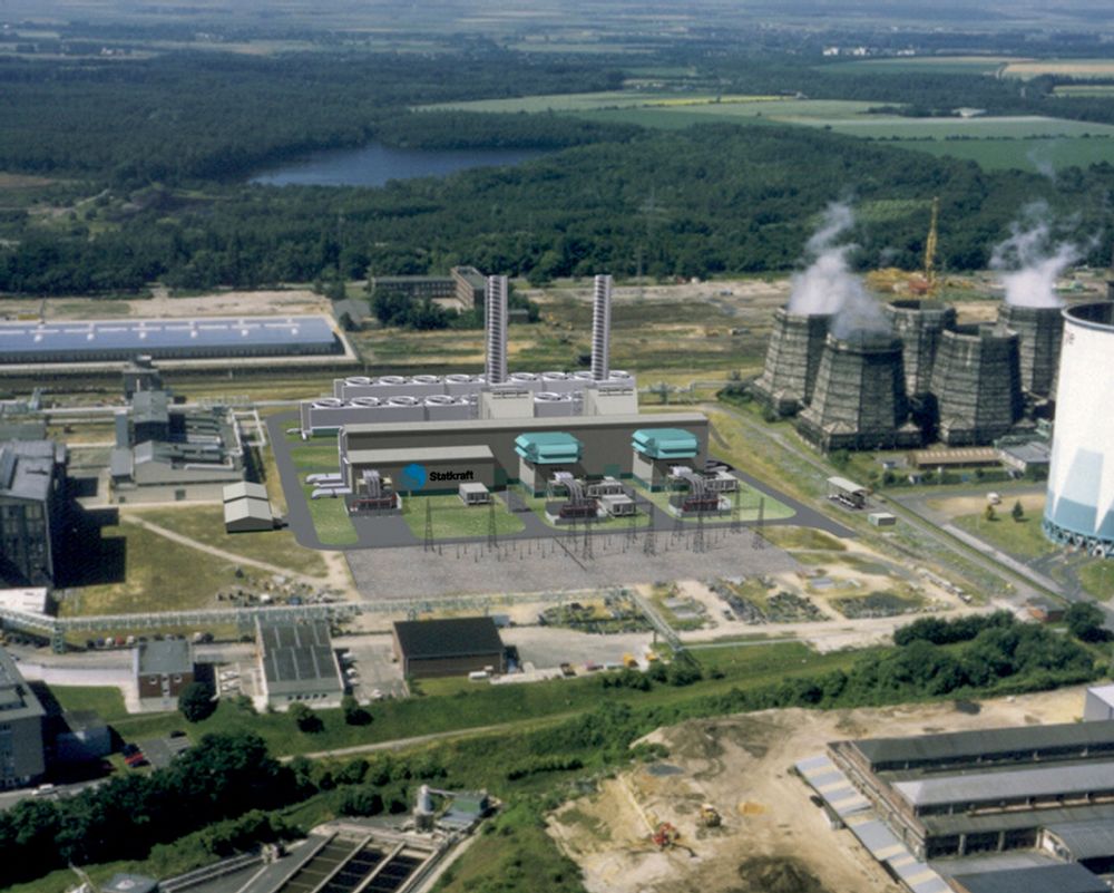 ÅPNET: Statkrafts gasskraftverk i Knapsack  i Tyskland får en totaleffekt på 800MW.
