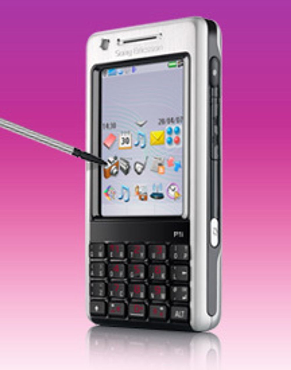 Sony Ericsson P1. Mobiltelefon. Smartphone. Forbrukerteknologi.