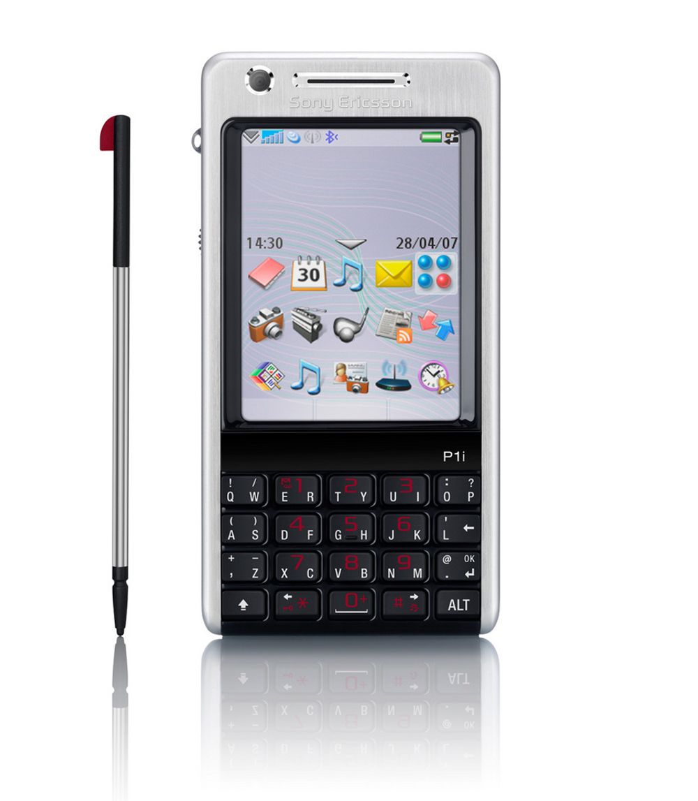 Sony Ericsson P1. Mobiltelefon. Smartphone. Forbrukerteknologi.