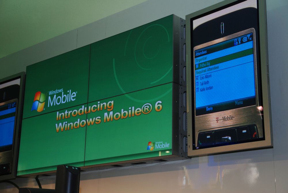 NYTT FRA WINDOWS: Windows nye nettleser for mobil - Windows Mobile 6 - ble lansert under 3GSM. En møtekalender som korresponderer med dine venners kalendere, er en av tjenestene Windows mener skal slå an.