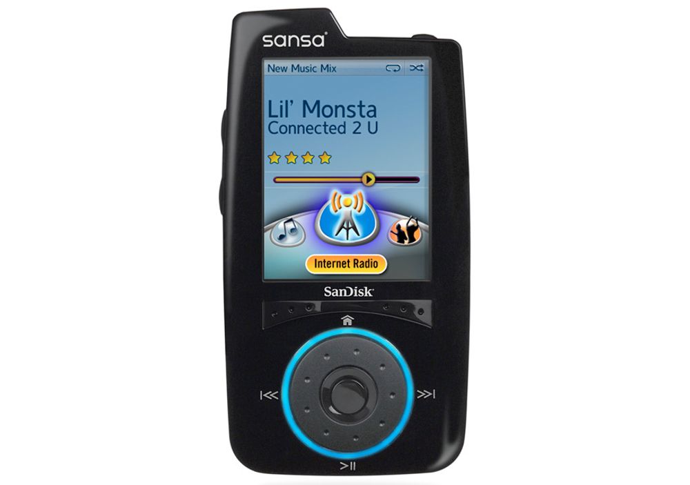 LETTERE, LOVLIG HVERDAG: Nå kan du spille MP3-filer fra iTunes på alle MP3-spillere, for eksempel på denne, SanDisks Sansa Connect.