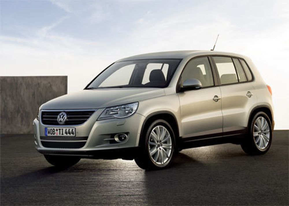 Volkswagen kommer til bilmessen med sin nye SUV, Tiguan.