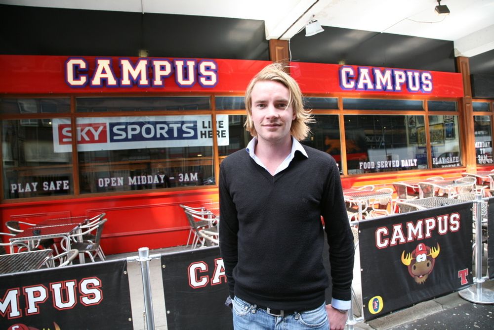 Marius Langabø studerer Civil Engineering ved University of Strathclyde i Glasgow.