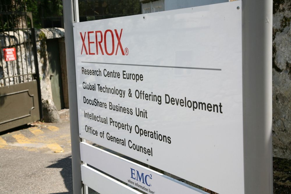 "The Document Company". Xerox har laget seg et talende slagord som også dekker digitale dokumenter. Ved forskningssenteret i Grenoble, Frankrike, har det amerikanske selskapet kommet fram til et nytt verktøy for gjenfinning av informasjon i dokumenter.