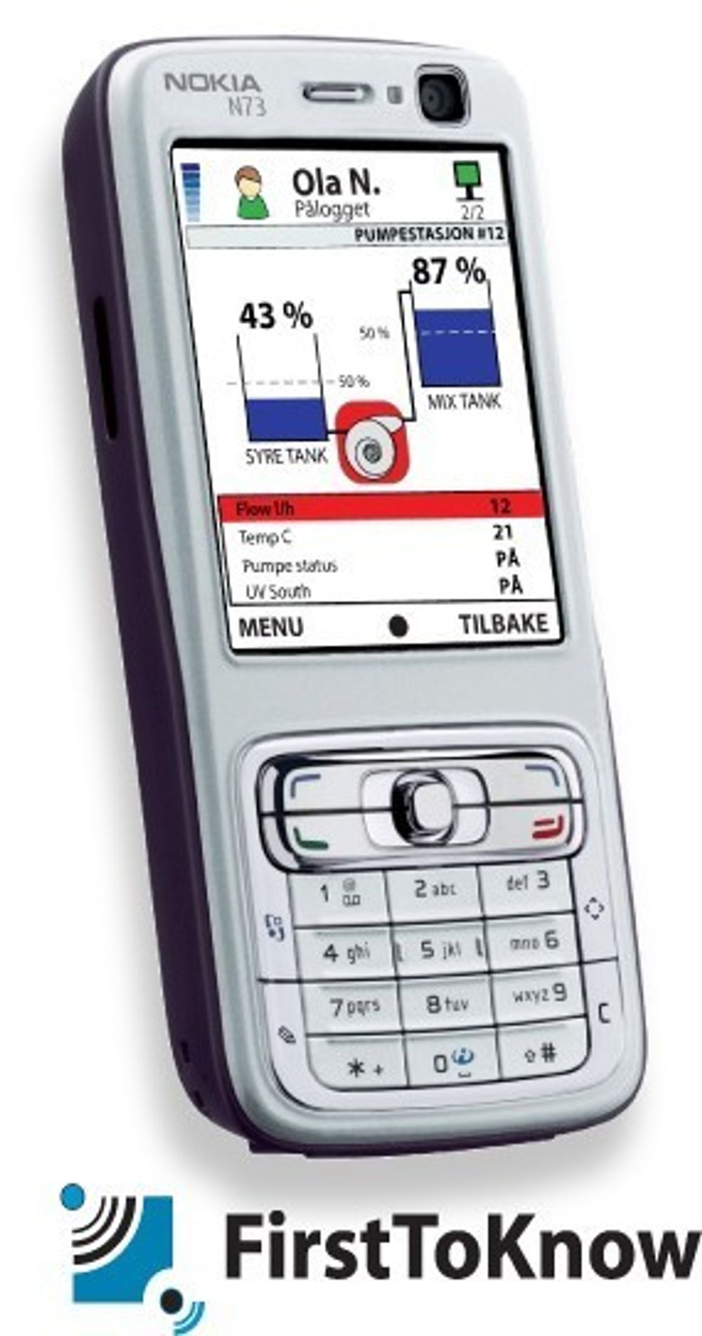 STYRING: Forskjellige anlegg kan styres via mobilen. Bergensfirmaet Tendo Tech står bak løsningen.