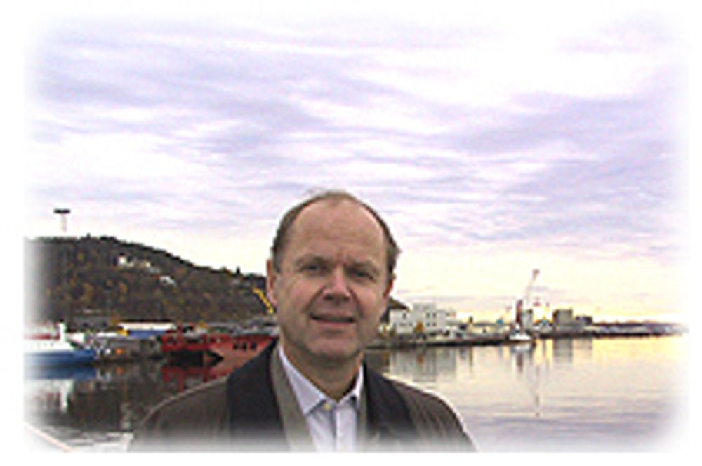 AVGIFT: Norsk Havneforbunds leder Rune Mjøs er misfordnøyd med NOx-avgiften, som han mener vil føre til mindre sjøtransport.