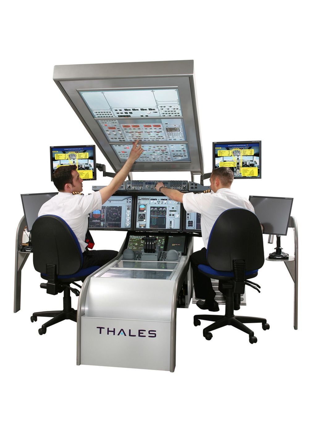 DATASPILL: Thales UK bygger nå nye, avanserte simulatorer for de nye generasjonene passaasjerfly, slike som Airbus A380 og Boeing B787 Dreamliner.