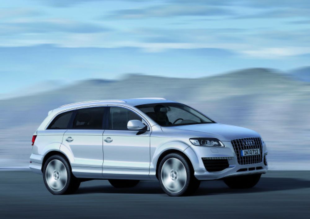VERSTING: Audi Q7 er en av verstingene når det gjelder CO2-utslipp, men det får ingen konsekvenser på årsavgiften.