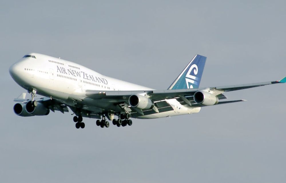 En Boeing 747-400 fra Air New Zealand vil være delvis drevet av biodrivstoff under jomfruturen i 2008.