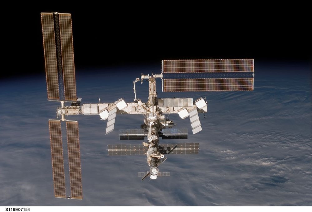 Slik ser ISS ut nå - tre år før den skal være helt ferdig.