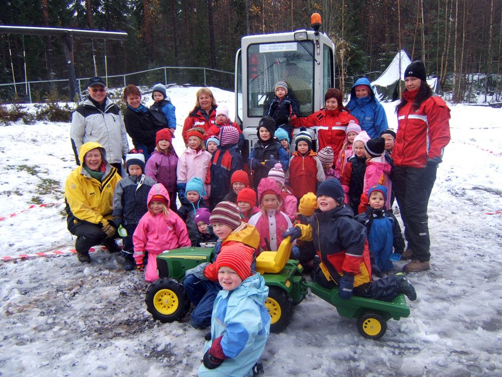 HEDMARK: Slåstad Barnehage på Slåstad i Hedmark ble fylkets entreprenørbarnehage i 2002.
