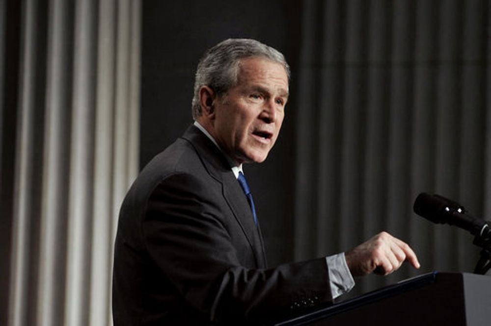 President George W. Bush, USA.