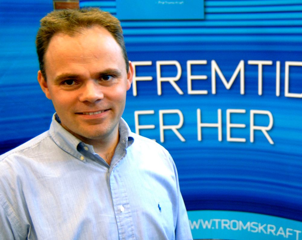 TING TAR TID: Den tidligere Telenor-mannen Erling Dahlberg leder Troms Kraft Fiber. Så langt har han slitt med å overbevise folk i Troms om fiberens fortreffelighet - spesielt med tanke på åpne løsninger.