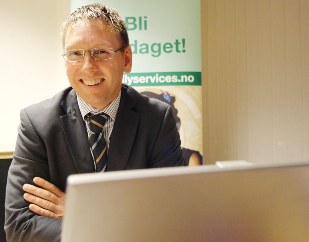 Administrerende direktør for Kelly Services i Norge og Skandinavia, Stig Lauvsland.