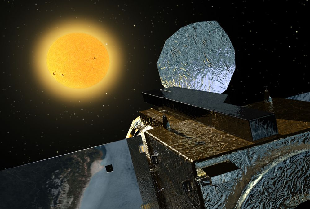 "NORGESVENN": Hinode skal observere sola i minst tre år. Forskningsdataene sendes via Svalbard og Oslo.