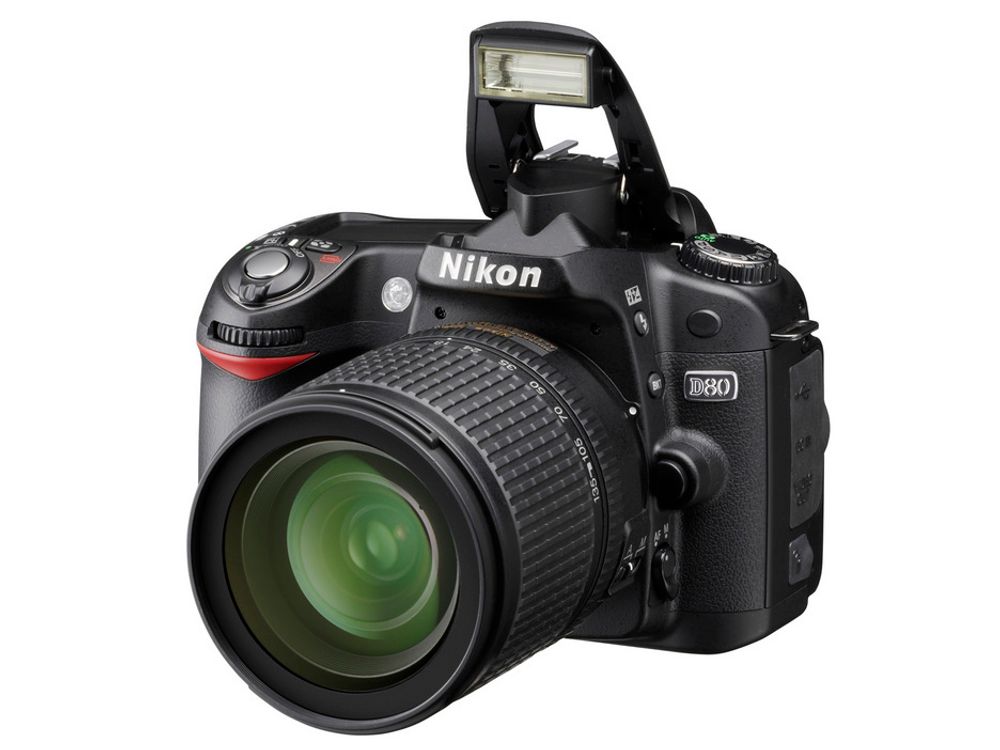 D80: Siste skrik fra Nikon på digital speilrefleks.