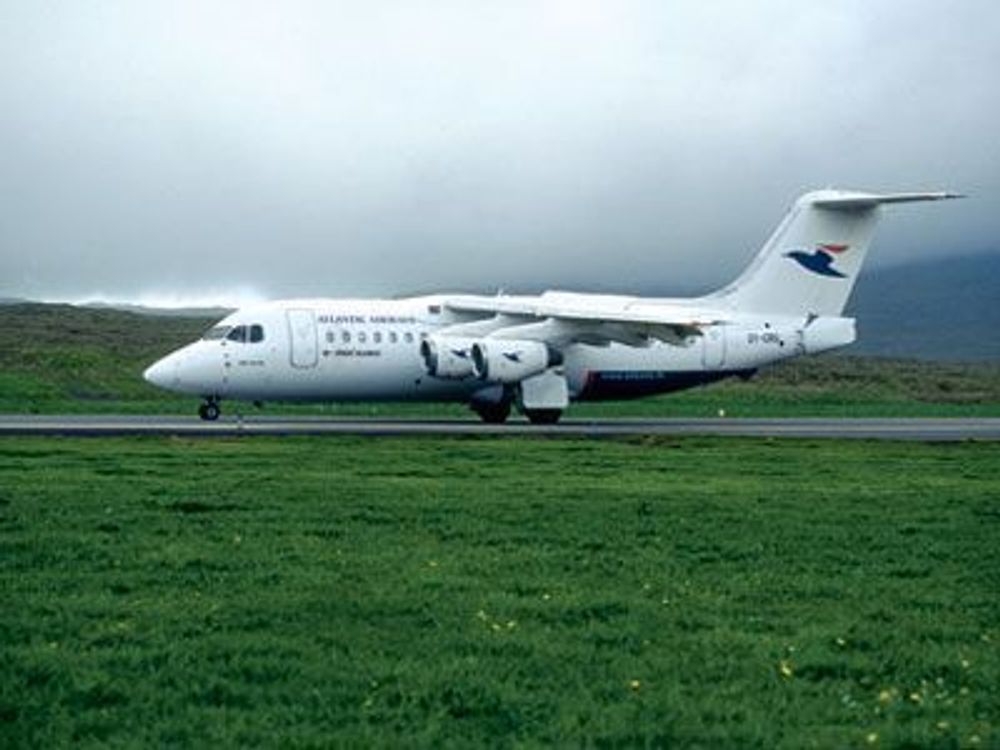 Flyene til Atlantic Airways på Færøyene kan ta henholdsvis 83 passasjerer (BAe 146-200) og 97  assasjerer (BAe 146-100).