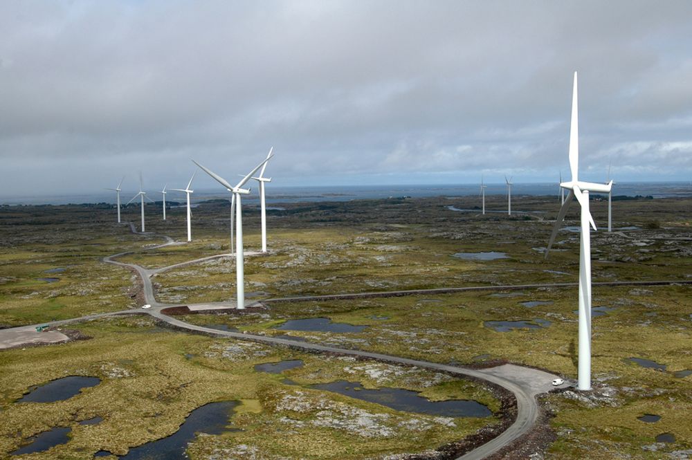 Redningen: Fornybar energi som vindkraft kan dekke store deler av behovet for kraft i Midt-Norge.