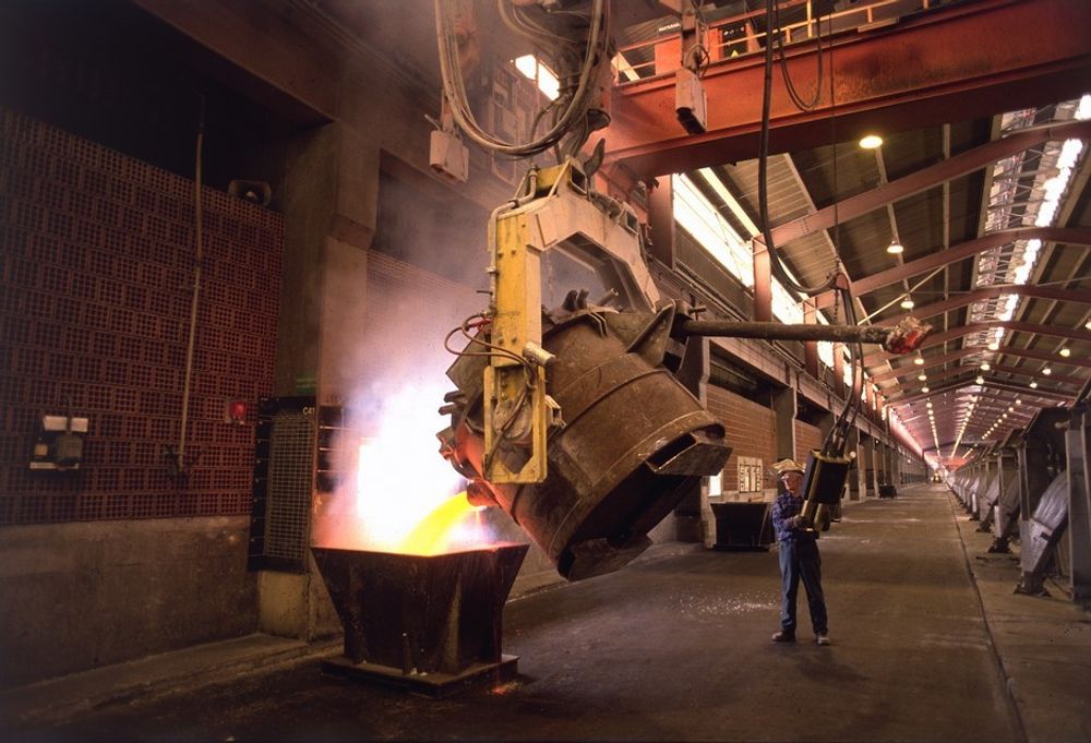 NYTT LIV: Når aluminiumsverk legges ned, kan titanverkene flytte inn. På grunn av høyere pris, kan titanproduksjon bli et lønnsomt alternativ.