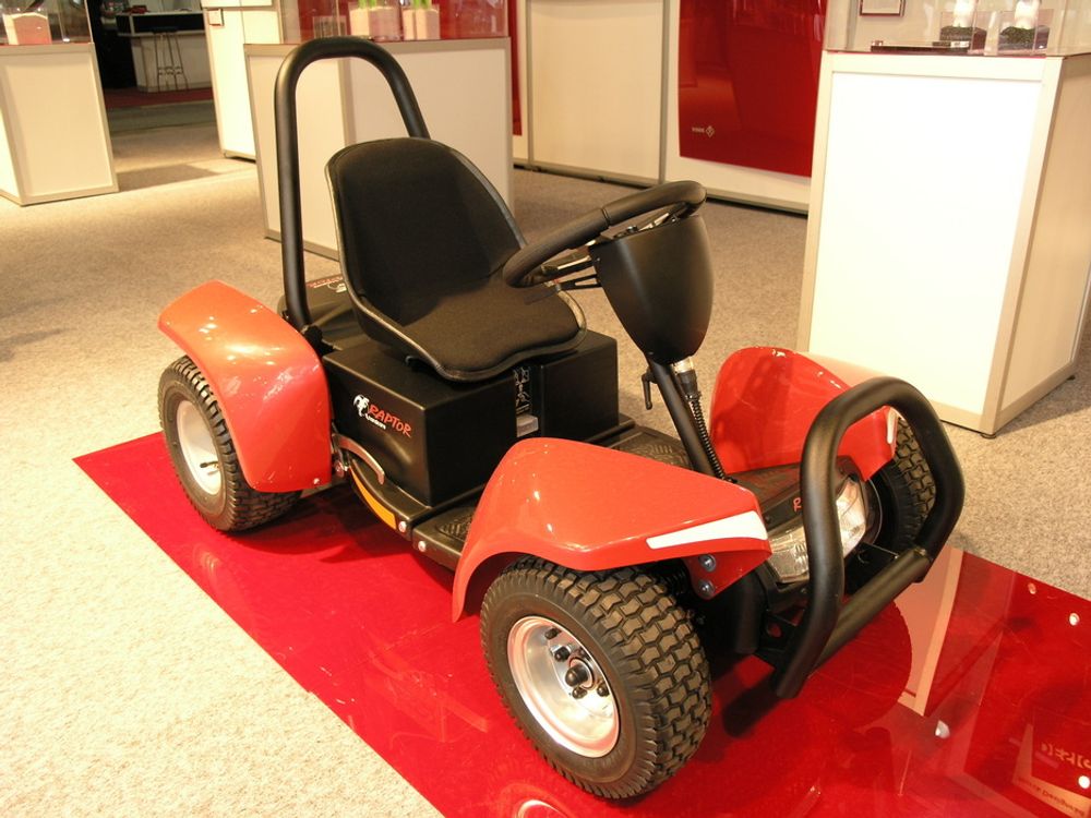 Handicare Raptor har fått merke for god design fra Norsk Designråd. Det er en bil for funksjonshemmede barn.