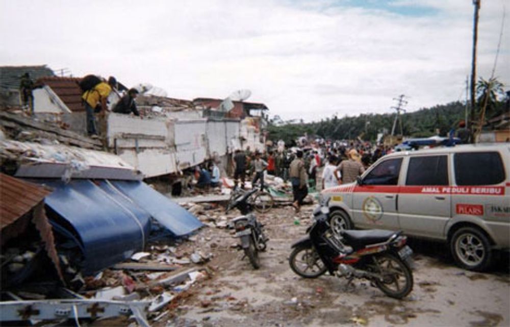Jordskjelvet på Java i mai førte til omfattende ødeleggelser.