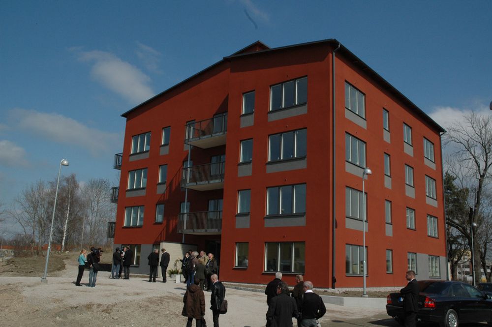 NCC Hallstahammar fabrikkproduksjon av boliger