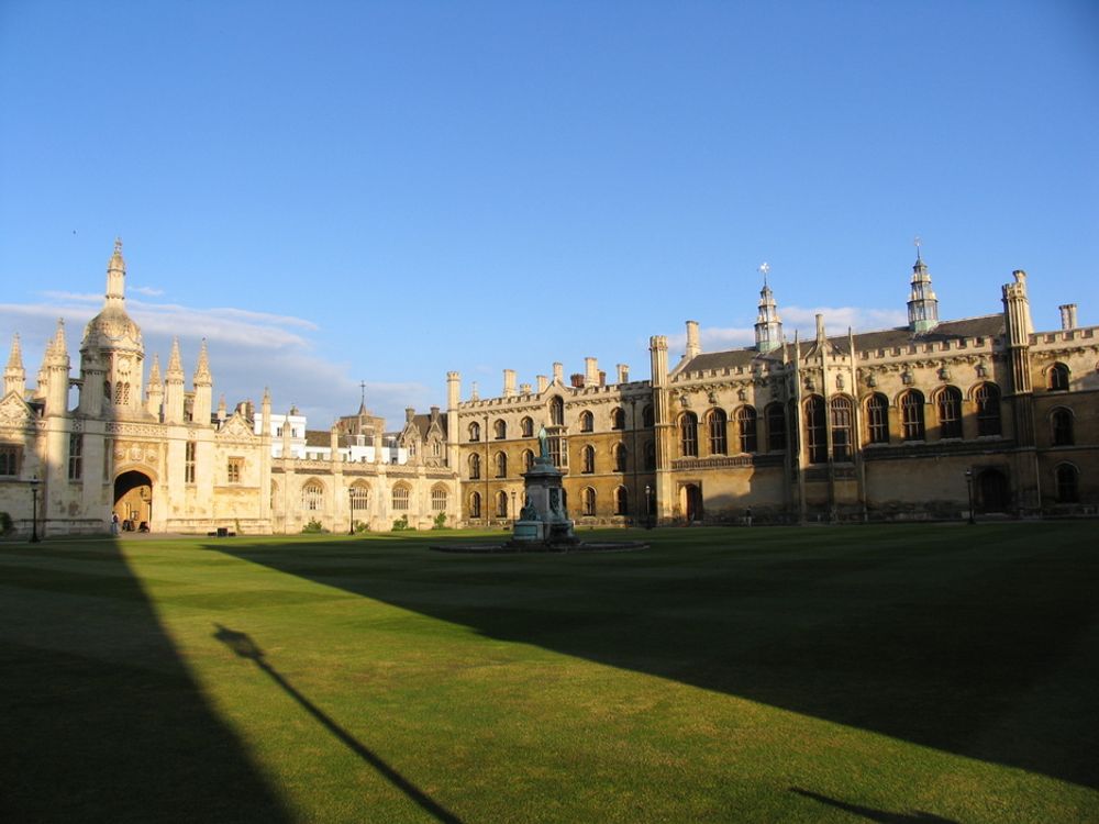 FEMTEPLASS: Cambridge University i England kommer på en pen 5. plass.