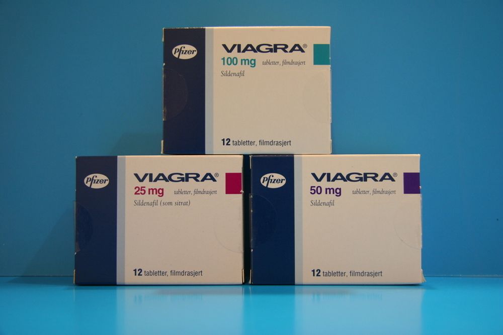 Viagra-esker - tilsynelatende Pfizer. Men, det er falske russiske esker.